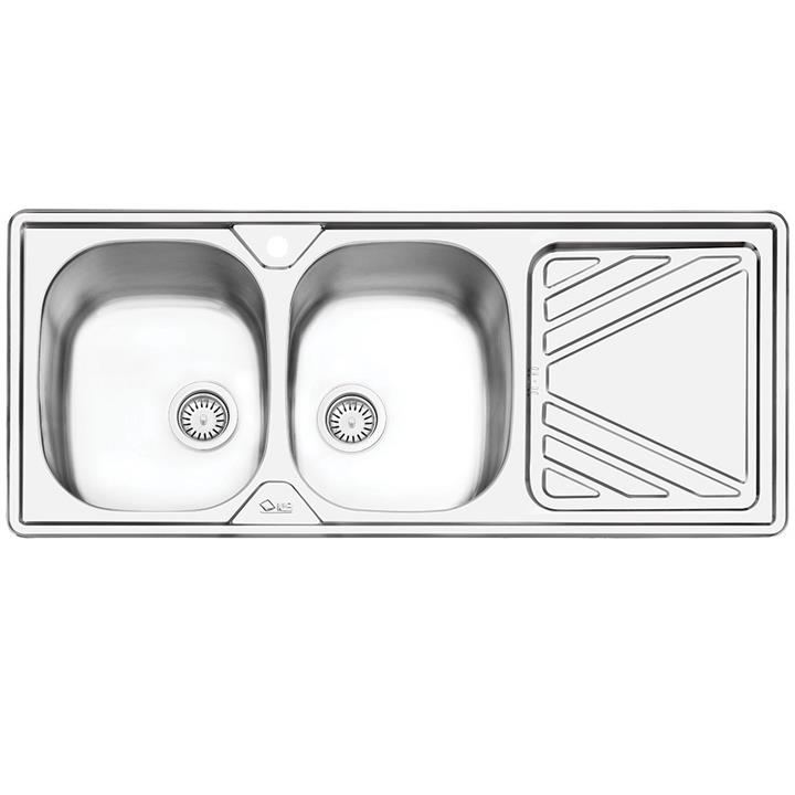 سینک ایلیا استیل مدل 2028L توکار   Ilia Steel 2028L Inset Sink